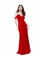 Cold Shoulder Chiffon Bridesmaid Dress Essex