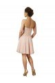 Lace and Chiffon Bridesmaid Dress / Cocktail Dress with Unique Neckline Essex