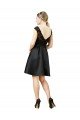 Lace and Satin Cocktail Bridesmaid Dress with V-Back Essex