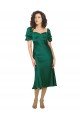 Ruched Sleeve Formal Silky Satin Bridesmaid Dress / Prom Dress Essex