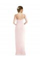 Halter Draped Tulip Skirt Maxi Bridesmaid Dress / Prom Dress Essex